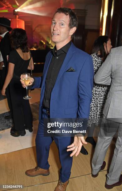 Nick Moran attends the opening of 'Park Row', a unique new restaurant inspired by the DC Universe in collaboration with Warner Bros. Themed...