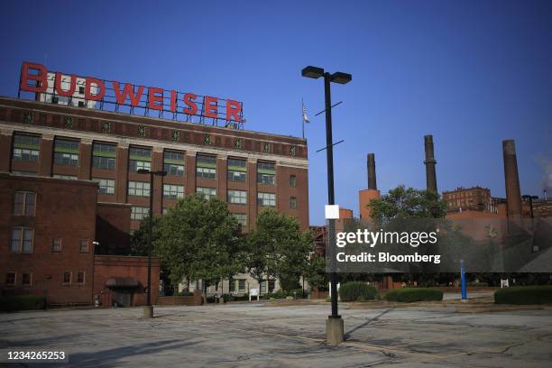 The Anheuser-Busch Budweiser bottling facility in St. Louis, Missouri, U.S., on Thursday, July 8, 2021. Anheuser-Busch InBev is scheduled to release...
