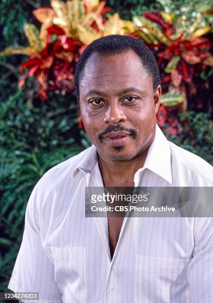 Pictured is Roger E. Mosley in the CBS television show, MAGNUM News ...