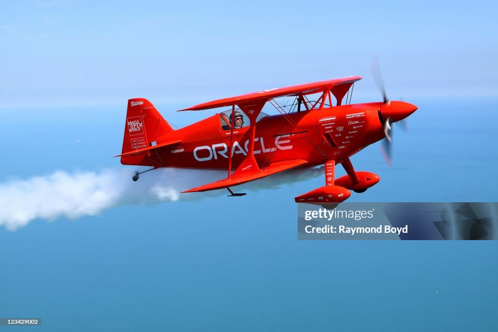 Team Oracle Chicago Air And Water Show Practice