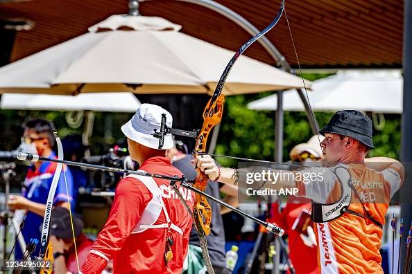 TOKYO Gijs Broeksma in action during the qualification Ranking