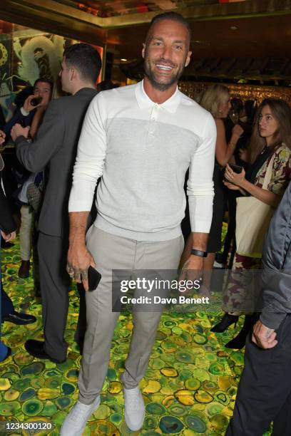 Calum Best attends the launch of The Ivy Asia, Chelsea, on July 29, 2021 in London, England.