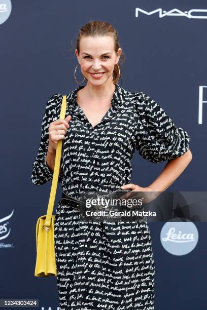 Annika Lau attends Frauen 100 at Hotel De Rome on July 29, 2021 in Berlin, Germany.