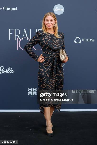 Nadeshda Brennicke attends Frauen 100 at Hotel De Rome on July 29, 2021 in Berlin, Germany.