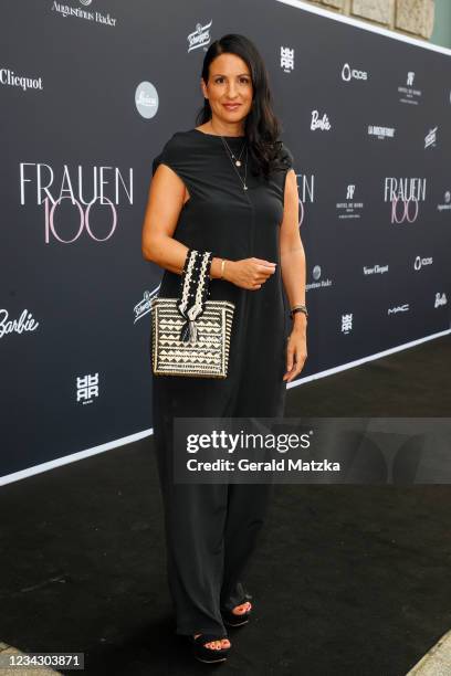 Minu Barati-Fischer attends Frauen 100 at Hotel De Rome on July 29, 2021 in Berlin, Germany.