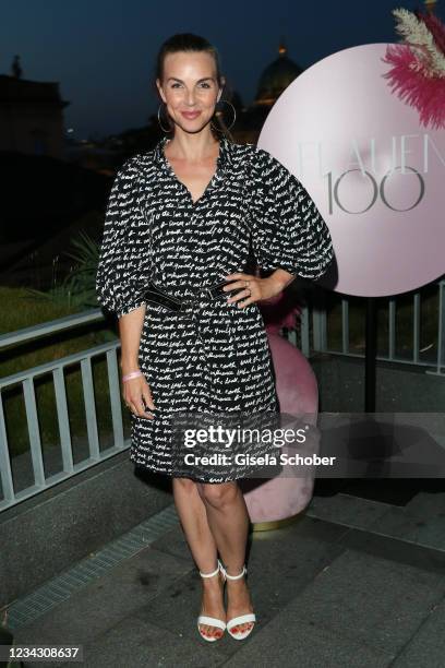 Annika Lau during the Frauen100 event at Hotel De Rome on July 29, 2021 in Berlin, Germany.