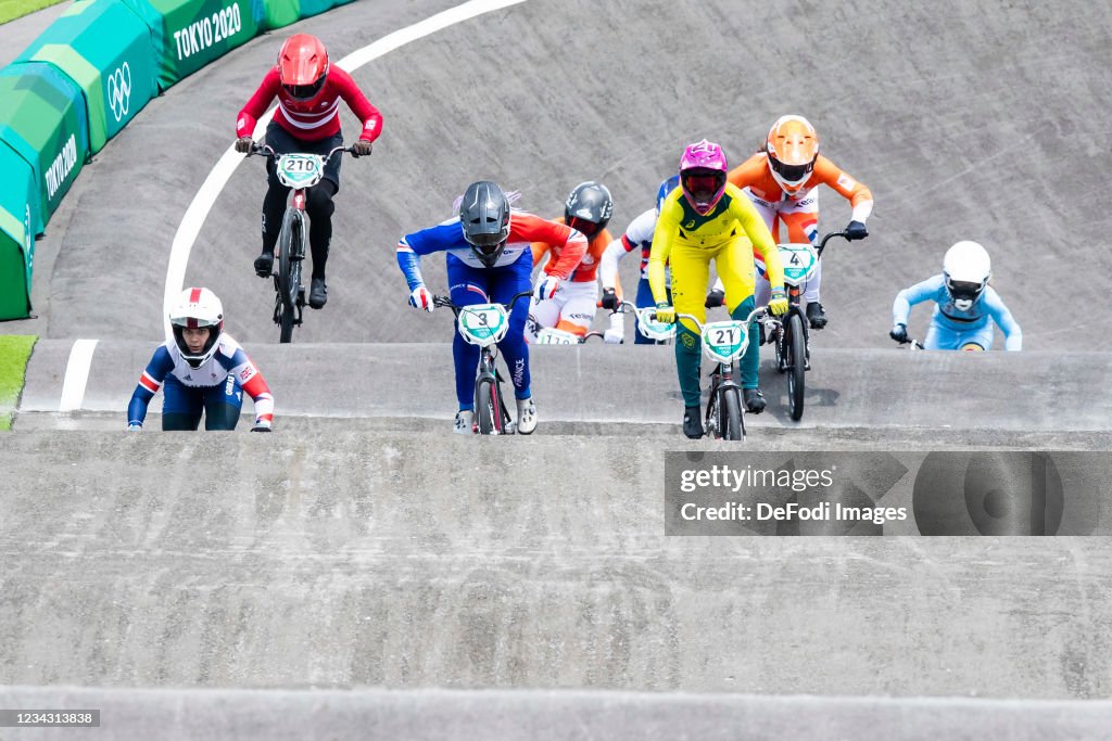BMX Racing - Women's - Cycling - Olympics - Day 7