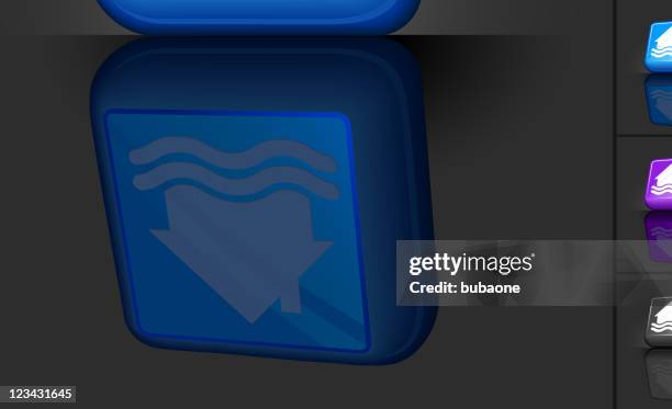 flooded house royalty free vector art - flood relief stock illustrations