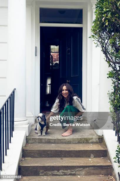 Actor Minnie Driver is photographed for the Wall Street Journal on June 14, 2021 in London, England.