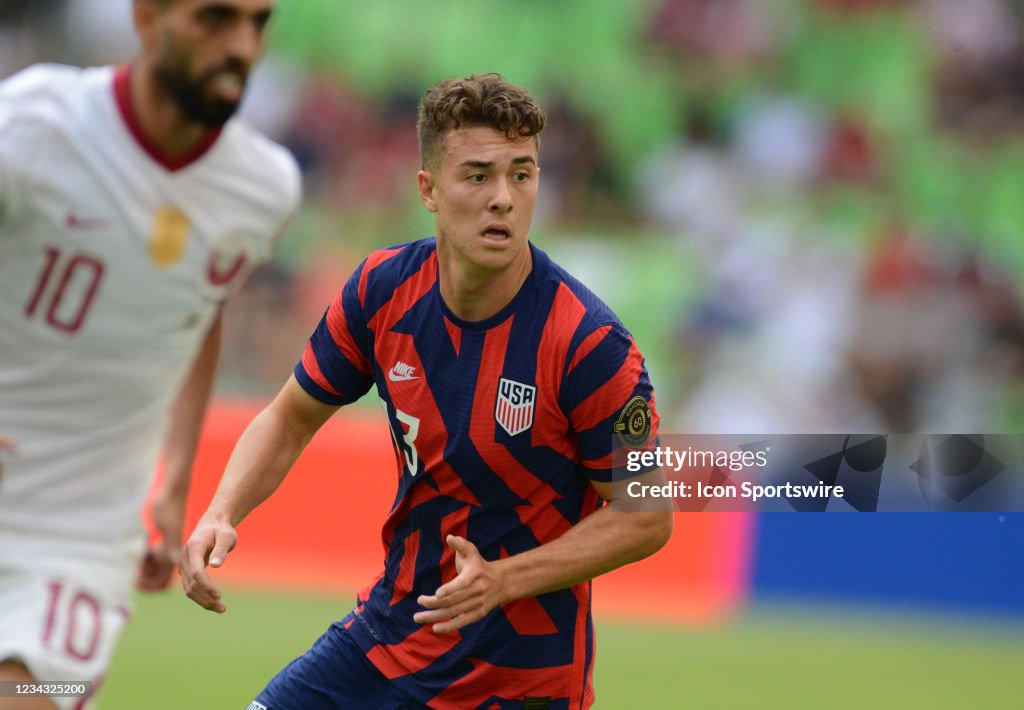 SOCCER: JUL 29 Concacaf Gold Cup Semifinal - Qatar v USA