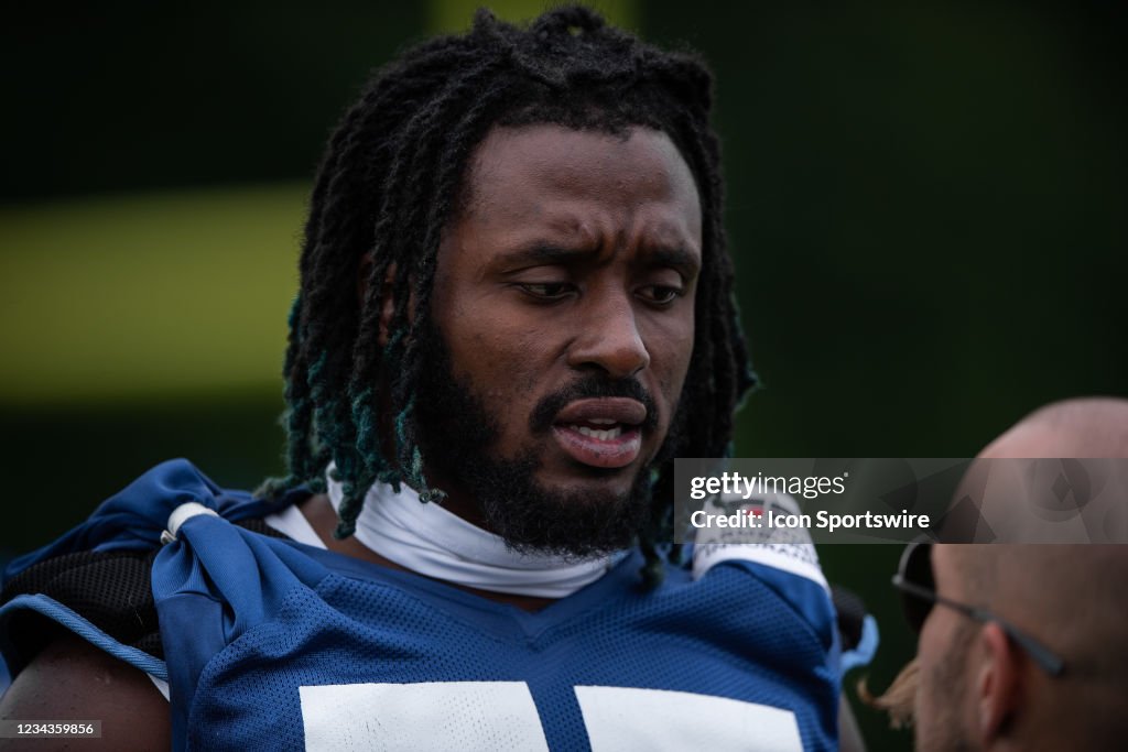 NFL: JUL 31 Indianapolis Colts Training Camp