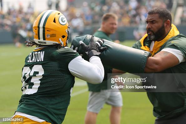NFL: JUL 31 Green Bay Packers Training Camp NFL: JUL 31 Green Bay Packers Training Camp