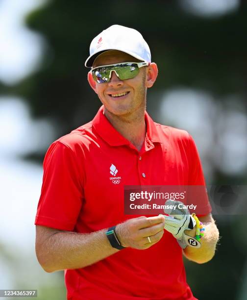 Saitama , Japan - 1 August 2021; Joachim B Hansen of Denmark during round 4 of the men's individual stroke play at the Kasumigaseki Country Club...