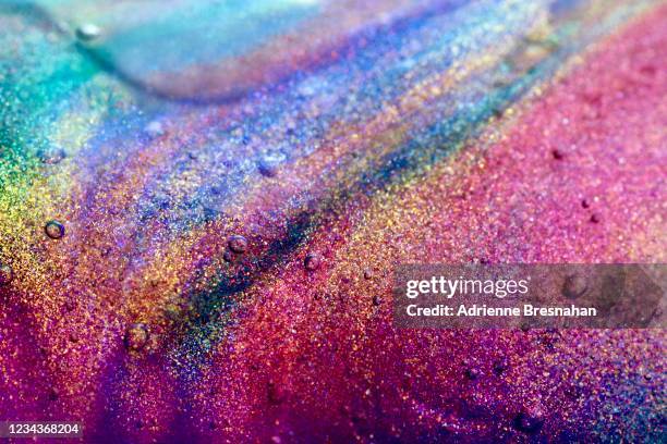 granular spectrum - chemistry macro stock-fotos und bilder