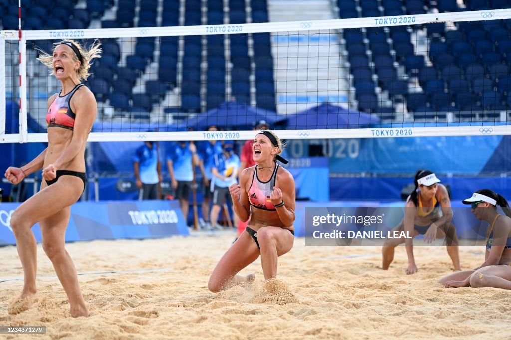 BEACH VOLLEYBALL-OLY-2020-2021-TOKYO-GER-BRA