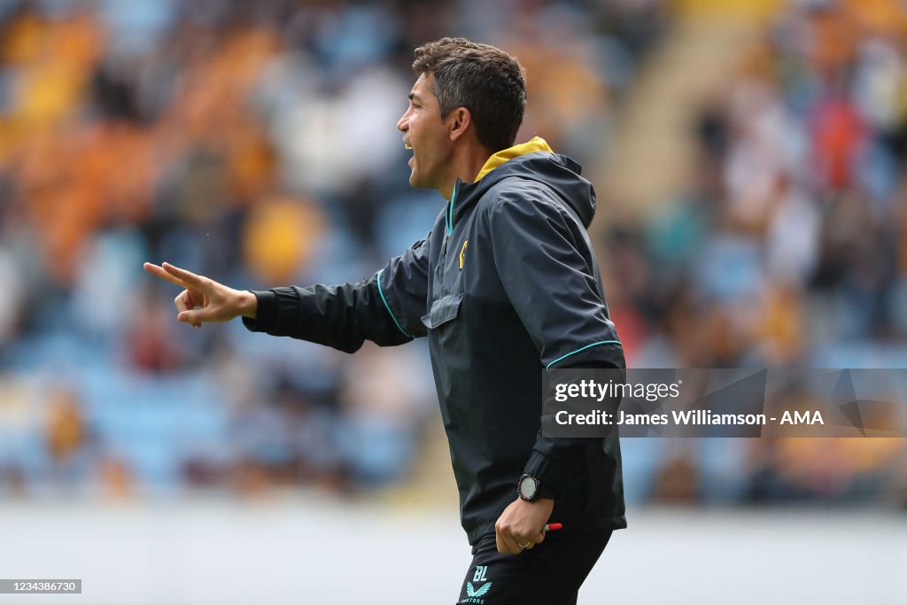 Coventry City v Wolverhampton Wanderers - Pre-Season Friendly