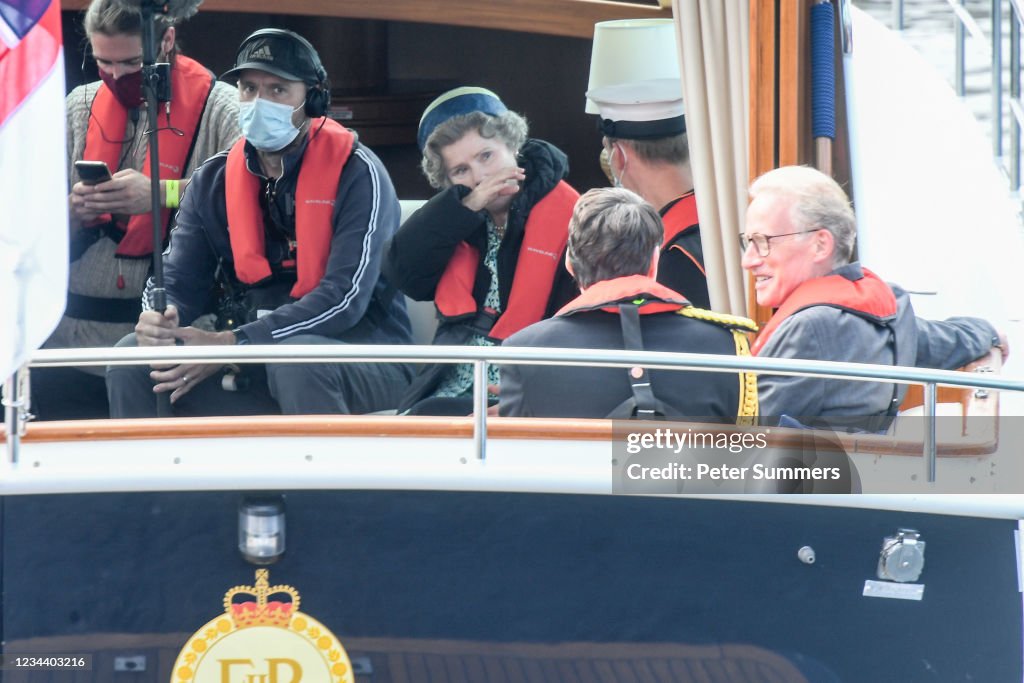 "The Crown" Filming