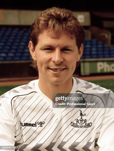 Clive Allen of Tottenham Hotspur at White Hart Lane in London, England, circa August 1986.