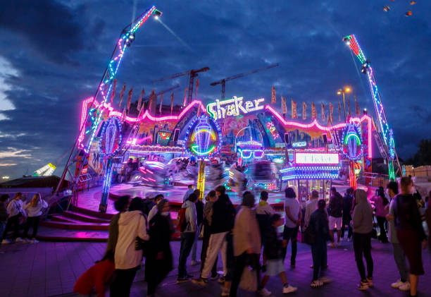 DEU: Hamburg Amusement Fair Resumes After 2020 Pandemic Cancellation