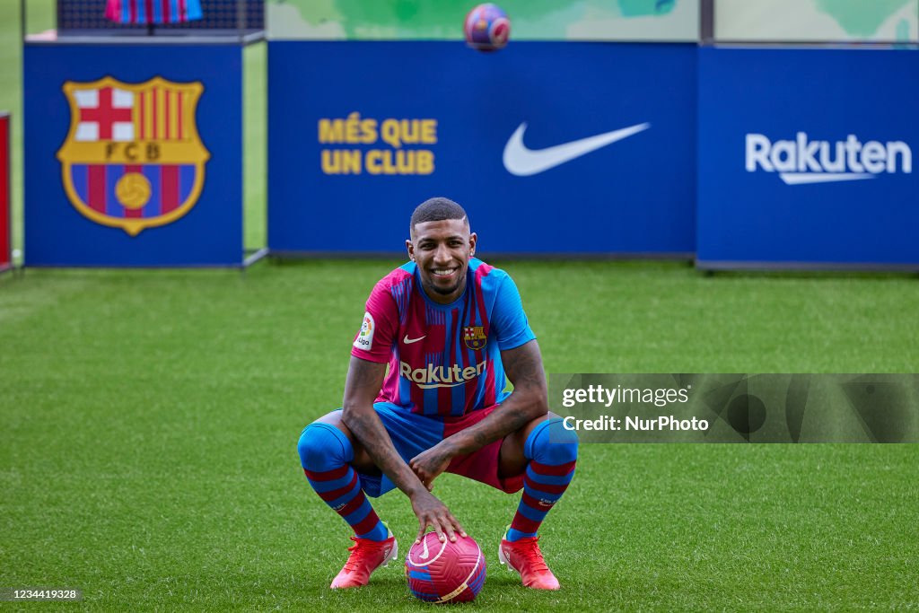 FC Barcelona Unveils New Signing Emerson Roya