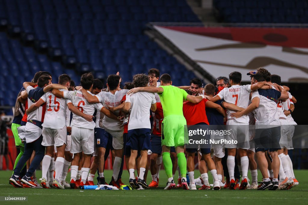 Japan v Spain: Men's Football Semi-final - Olympics: Day 11