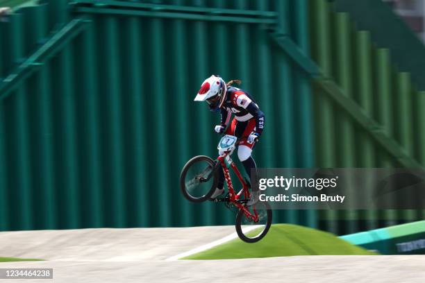 Summer Olympics: USA Alise Willoughby in action during Women's Quarterfinals Heat 4 at Ariake Urban Sports Park Toyko, Japan 7/28/2021 CREDIT: Simon...