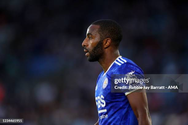 Ricardo Pereira of Leicester City during the Pre Season Friendly fixture between Leicester City and Villarreal at The King Power Stadium on August 4,...