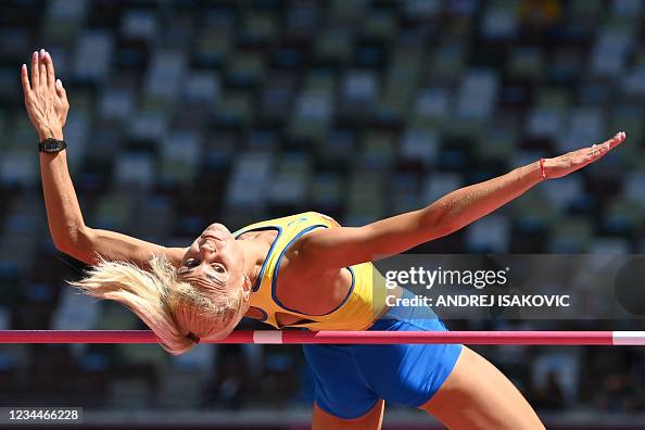 Yevchenko Ukraine's Yuliya Levchenko competes in the women's high jump... News ...