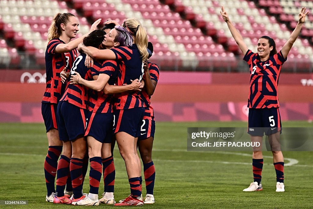 FOOTBALL-OLY-2020-2021-TOKYO-AUS-USA