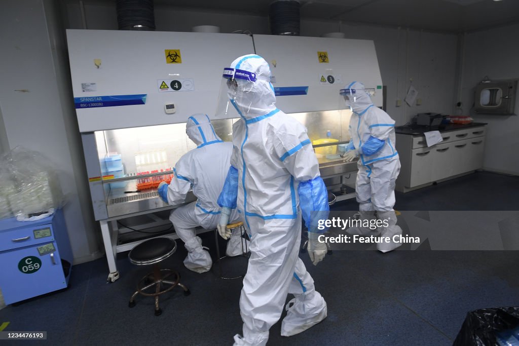 China Wuhan Labor for Covid Test