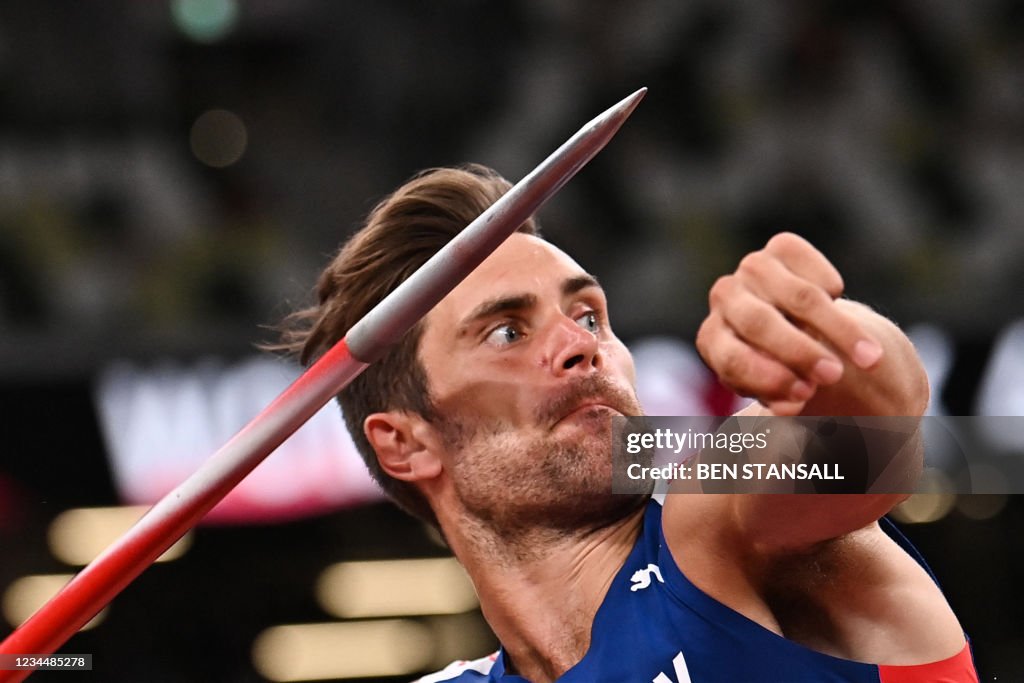Martin Roe Norway's Martin Roe competes in the men's decathlon javelin throw ...
