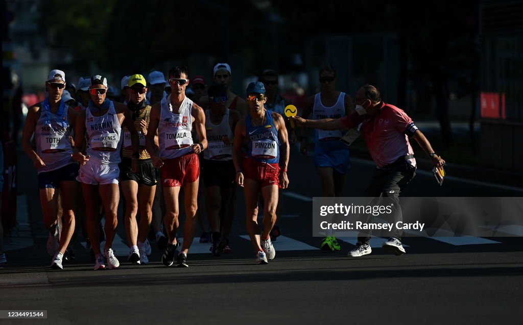 Tokyo 2020 Olympic Games - Day 14 - Athletics 50km Race Walk