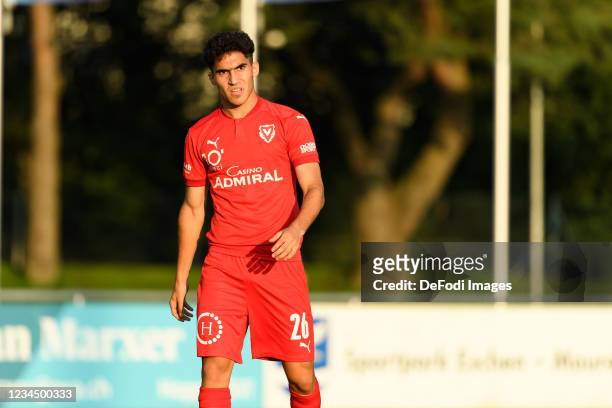 Ferhat Saglam of FC Vaduz looks on during the UEFA Europa Conference League Second Qualifying Round - Second Leg Match between FC Vaduz and Ujpest FC...