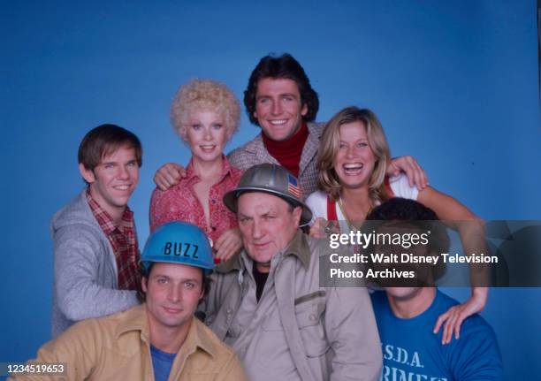 Charles Martin Smith, Sue Ane Langdon, Philip Brown, Susan Bruckner, Douglas Barr, Dolph Sweet, Tim Rossovich promotional photo for the ABC tv series...