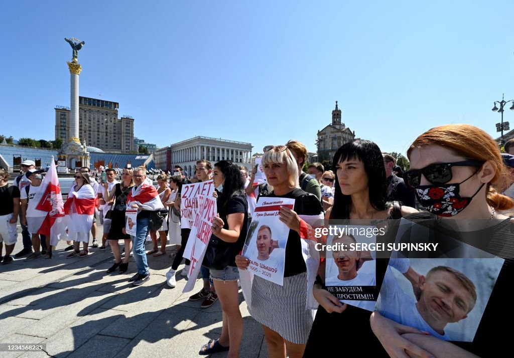 UKRAINE-BELARUS-POLITICS-PROTEST