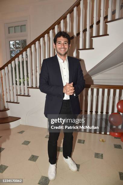 Jesse Warren attends Stony Brook Southampton Hospital "Gala in the Garden" hosted by Martin and Jean Shafiroff on August 7, 2021 at Private Residence...