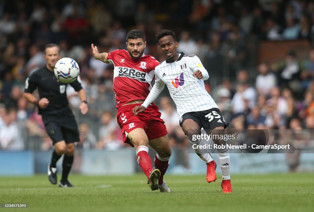 Fulham v Middlesbrough - Sky Bet Championship