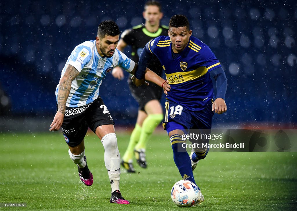 Boca Juniors v Argentinos Juniors - Torneo Liga Profesional 2021