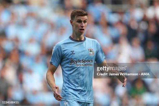 Ben Sheaf of Coventry City during the Sky Bet Championship match between Coventry City and Nottingham Forest at The Coventry Building Society Arena...