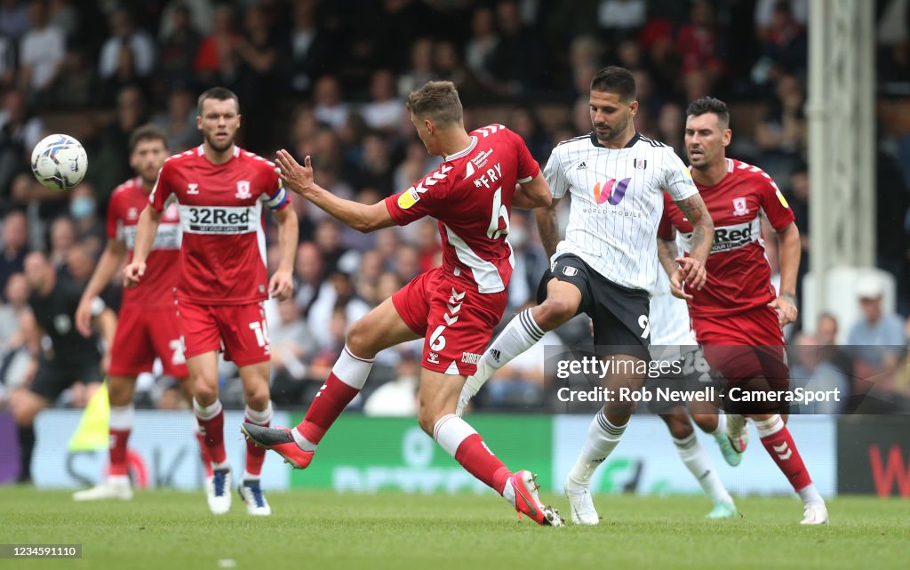 Fulham v Middlesbrough - Sky Bet Championship