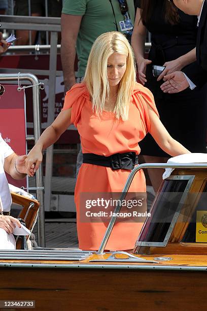 Gwyneth Paltrow attends The 68th Venice International Film Festival at Various Locations on September 3, 2011 in Venice, Italy.