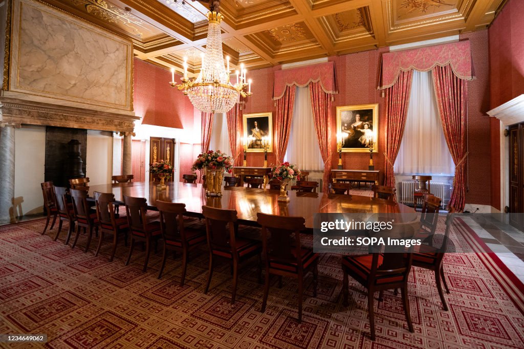 An interior view of living room the Royal Palace of...