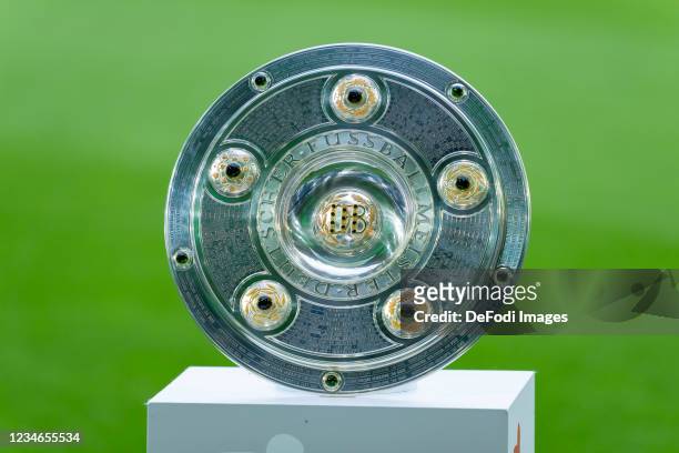 Champion's Cup of the 1st German Football League prior to the Bundesliga match between Borussia Moenchengladbach and FC Bayern Muenchen at...