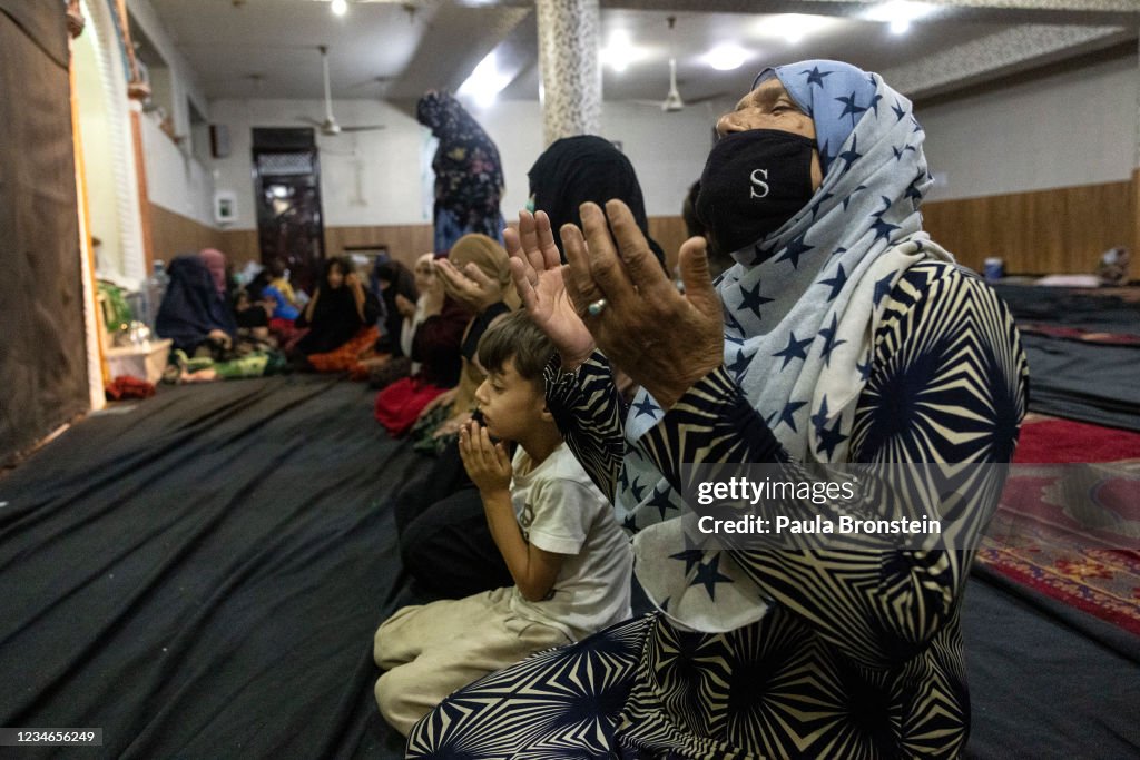 More Displaced Afghans Arrive In Kabul As Taliban Gains Ground