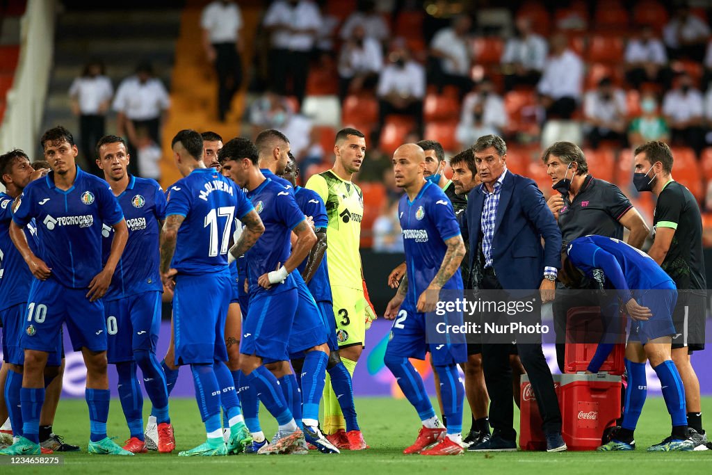 Valencia CF v Getafe CF - La Liga Santander