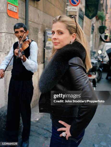 Italian socialite Lady Aliai Forte, wife of British hotelier Rocco Forte, photographed in Rome, Italy on 17th July, 2000.