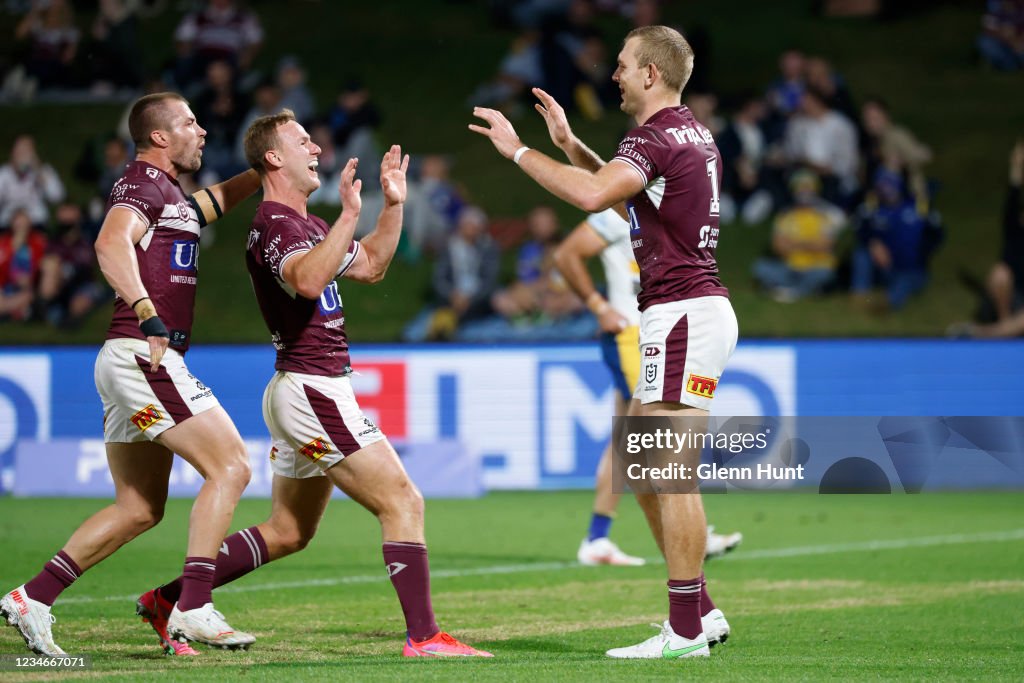 NRL Rd 22 - Sea Eagles v Eels
