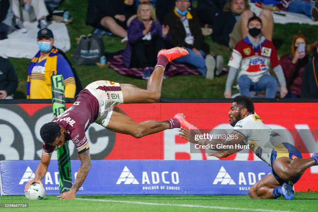 NRL Rd 22 - Sea Eagles v Eels