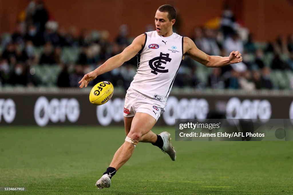 AFL Rd 22 - Port Adelaide v Carlton