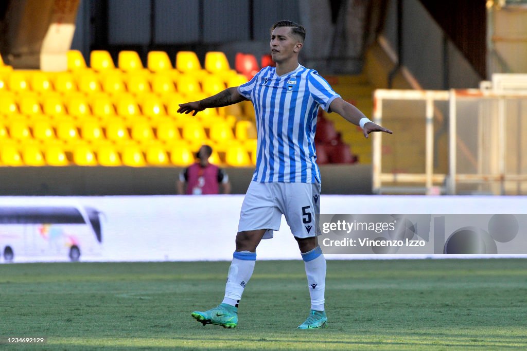 Salvatore Esposito Spal player, during the Italian Cup match...
